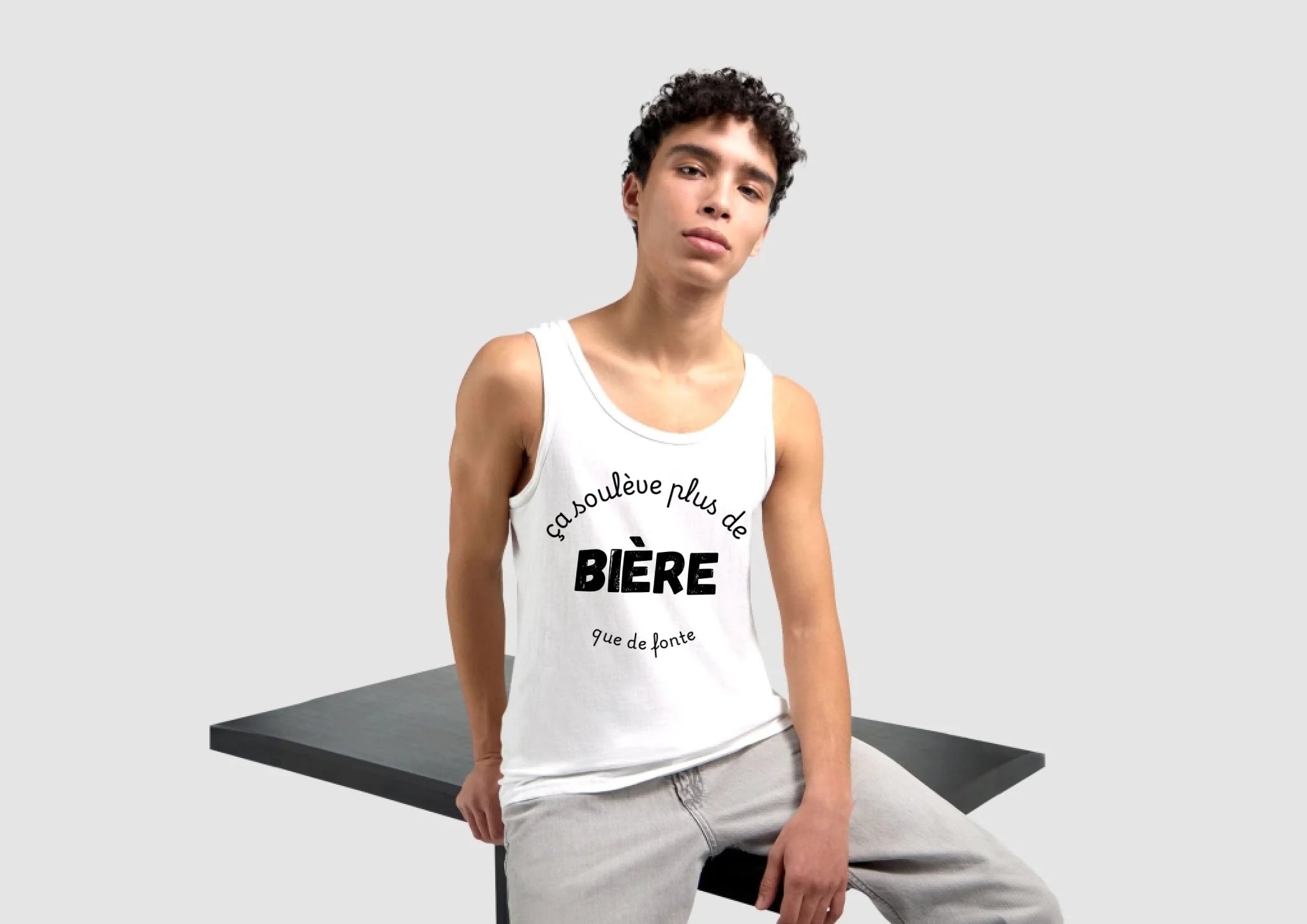 "ca souleve plus"  débardeur
