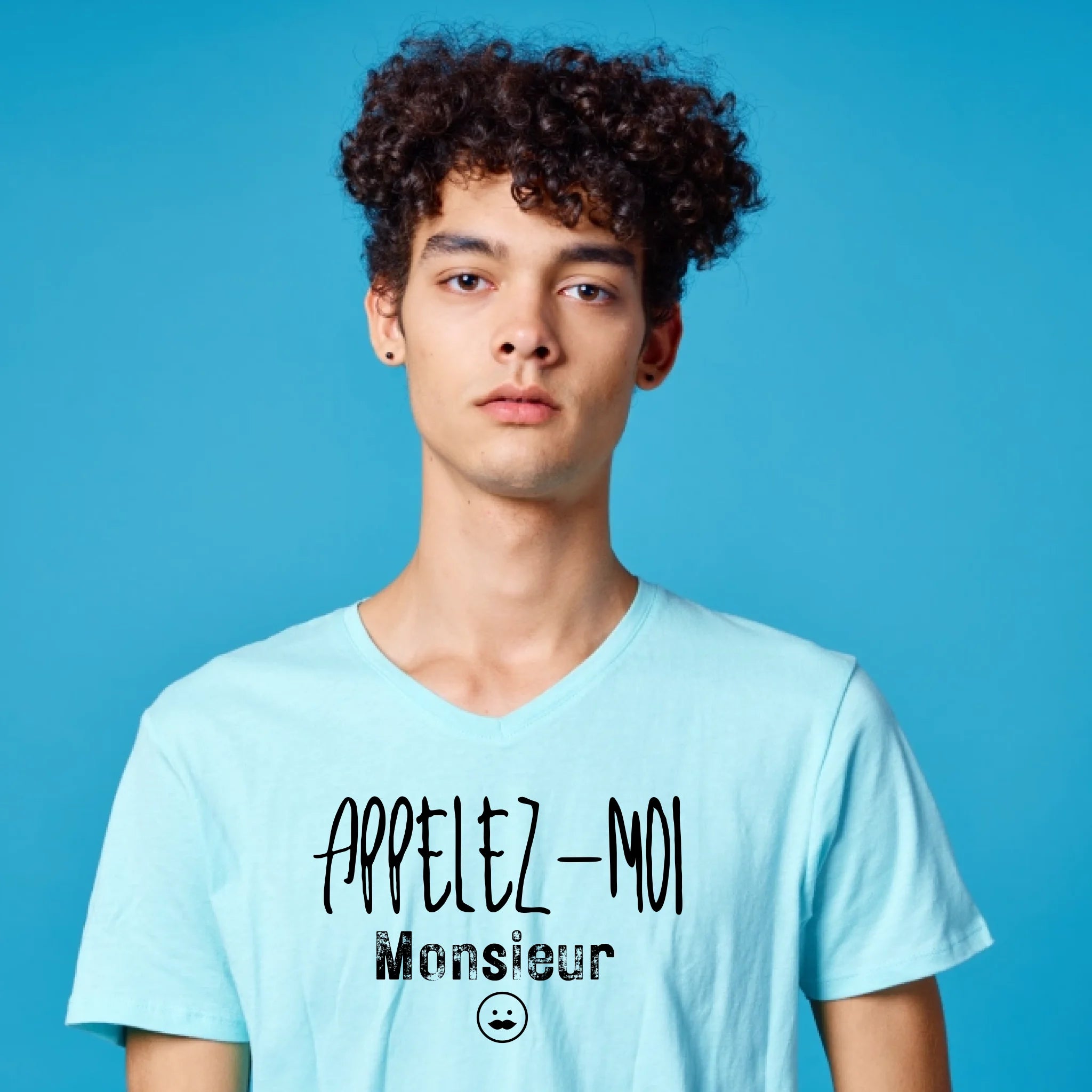 "Appelez-moi" impression poitrine