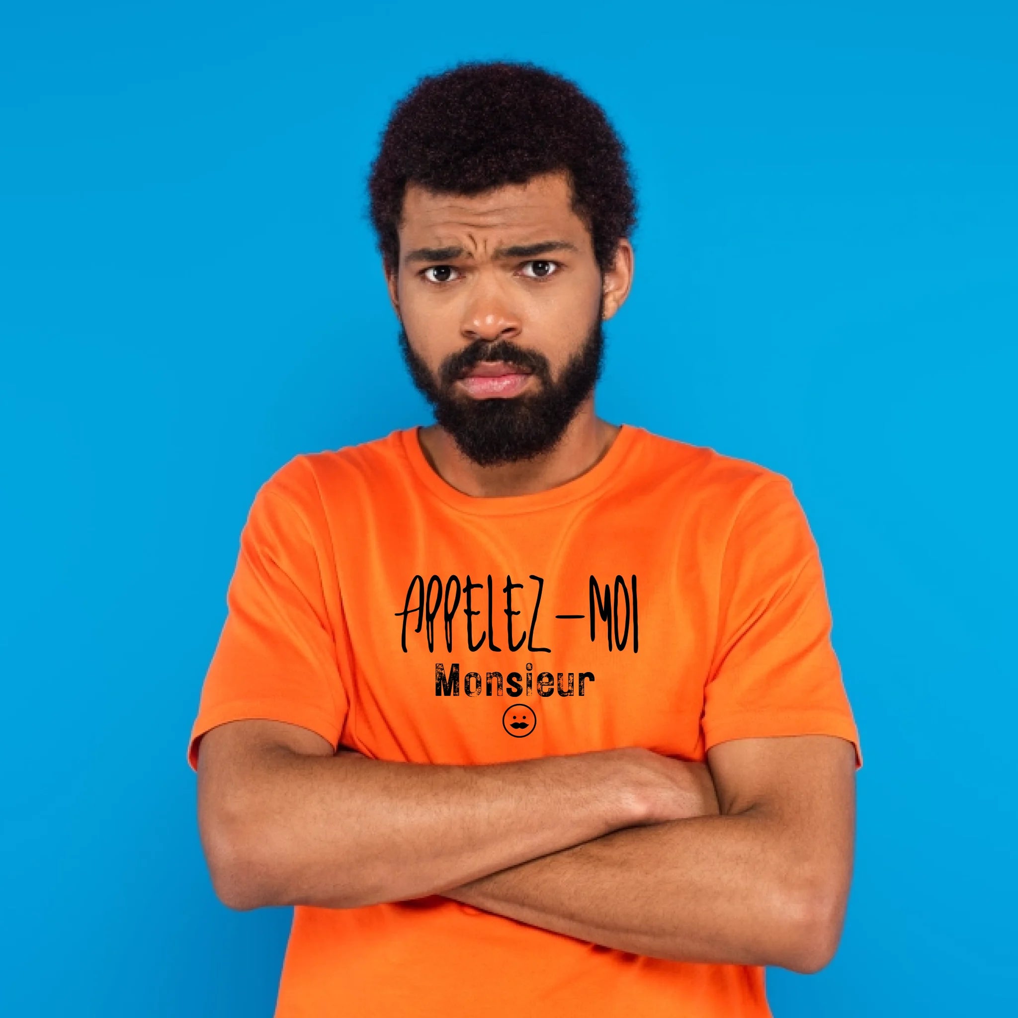 "Appelez-moi" impression poitrine