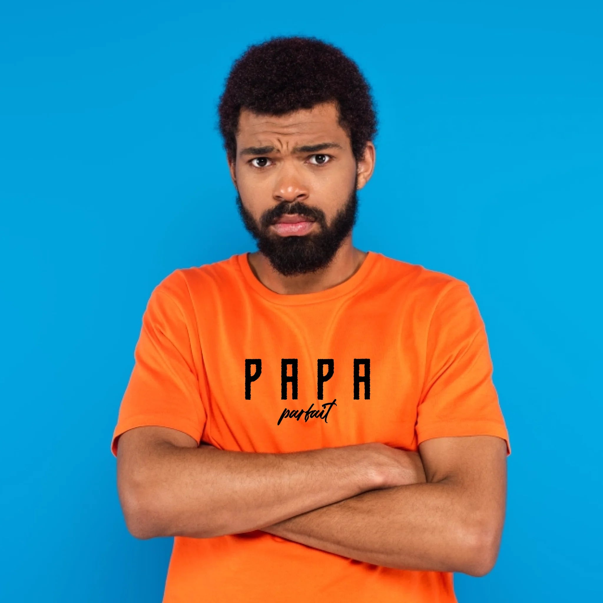 "Papa parfait" impression poitrine