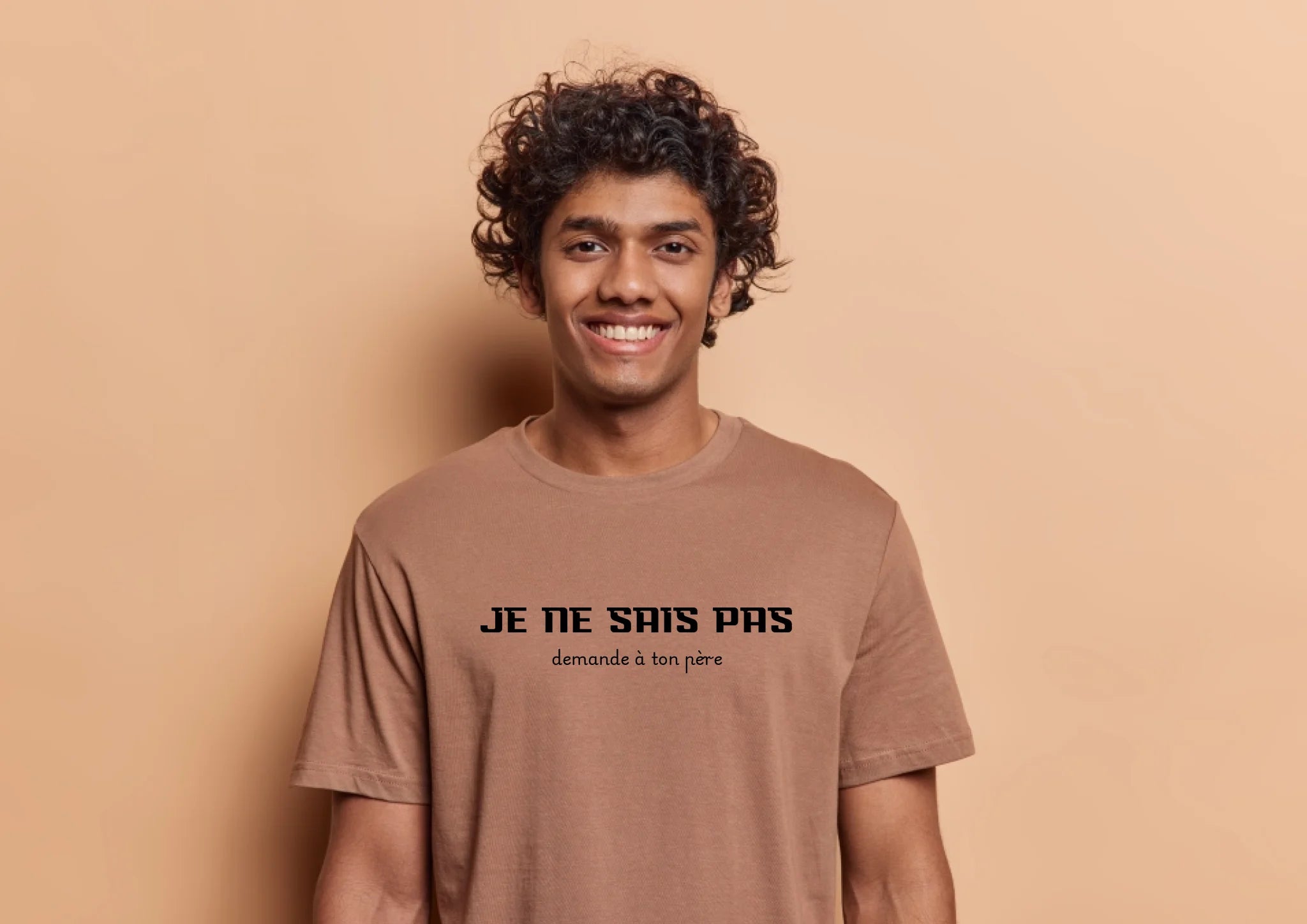 "Je ne sais pas" impression poitrine