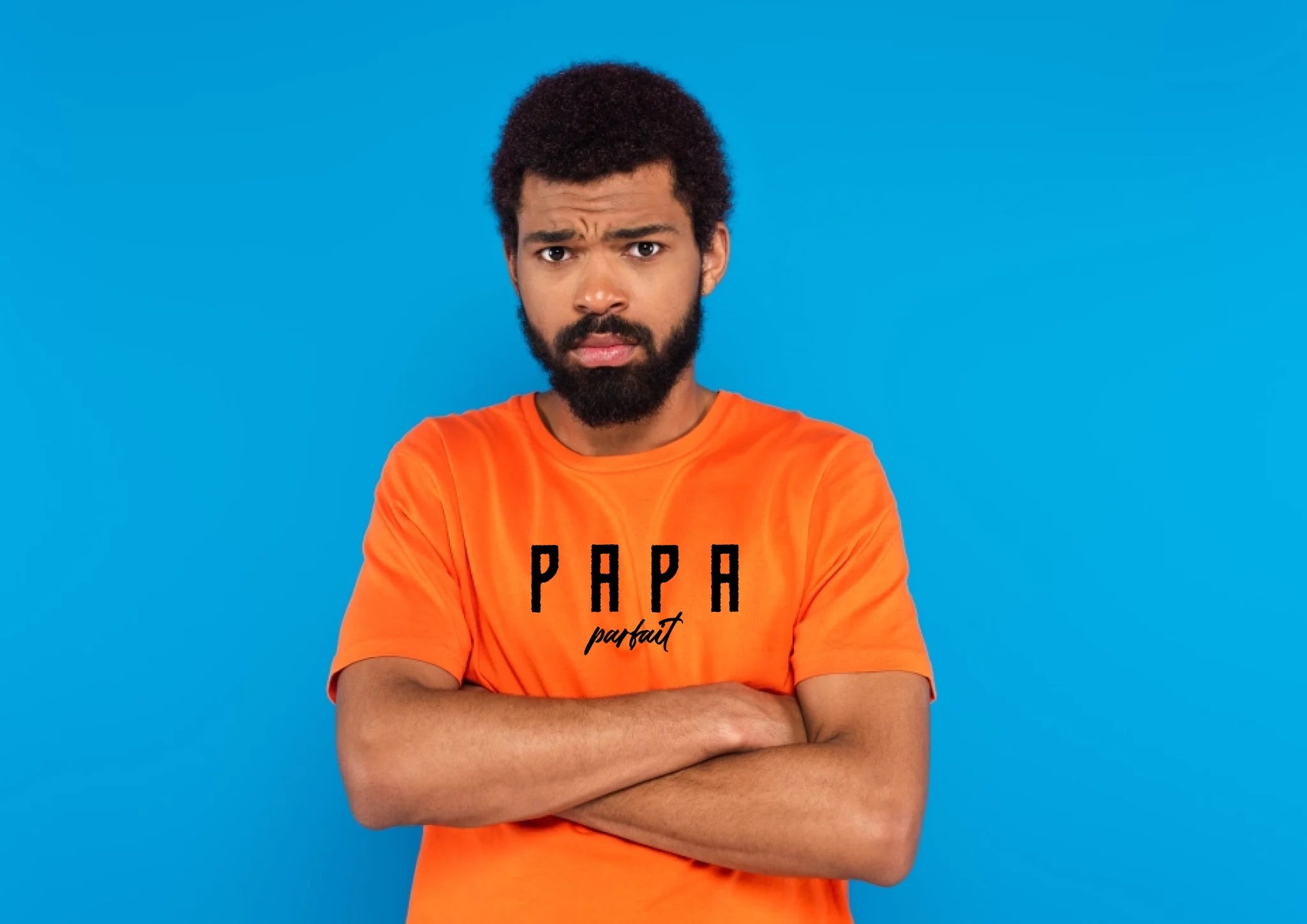 "Papa parfait" impression poitrine