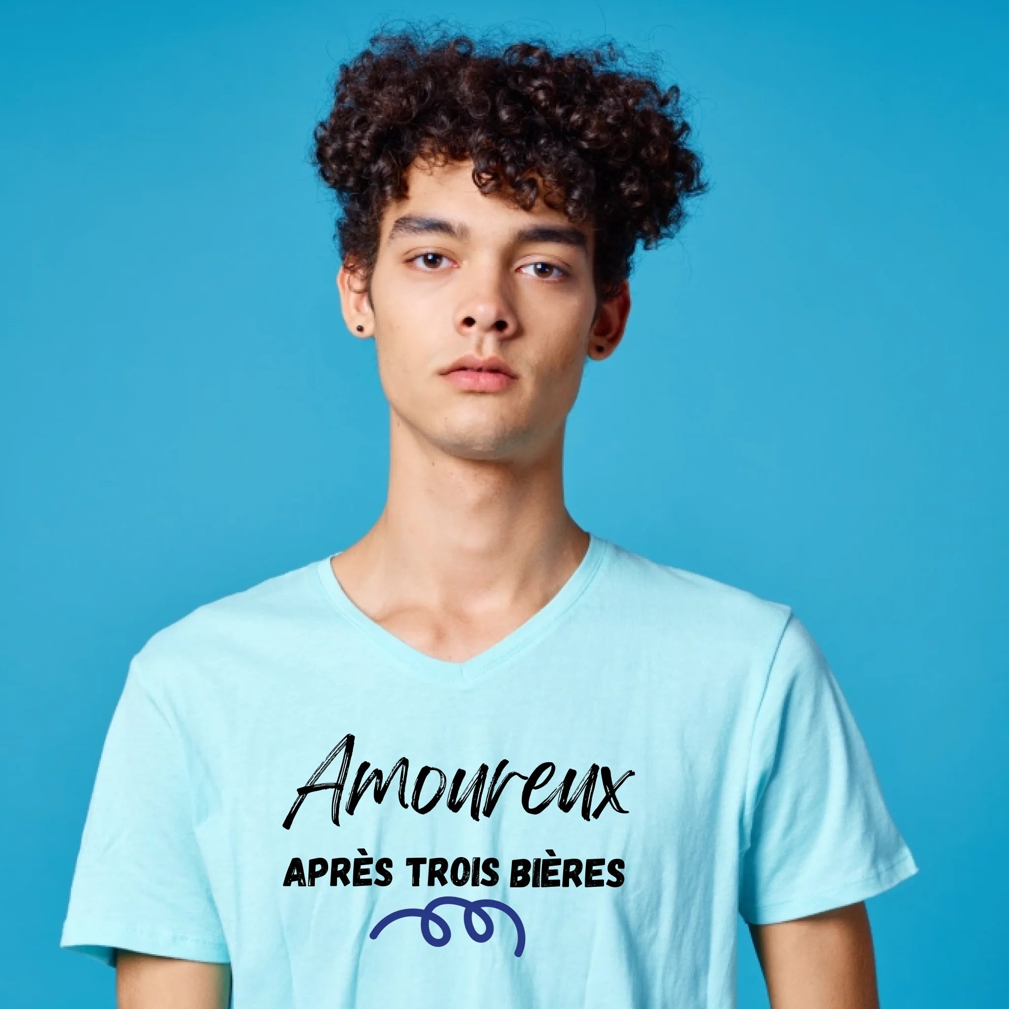 "Amoureux" impression poitrine