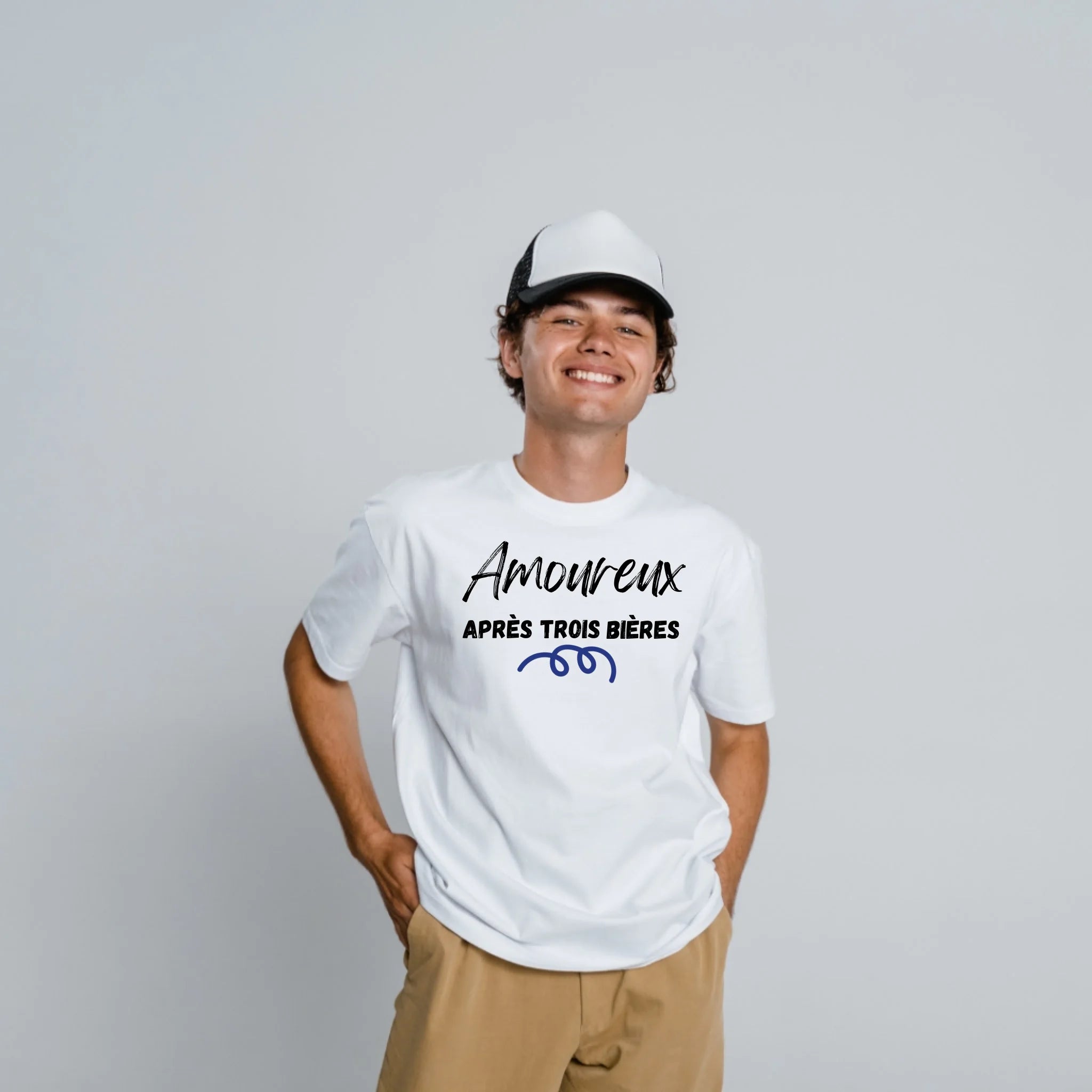 "Amoureux" impression poitrine