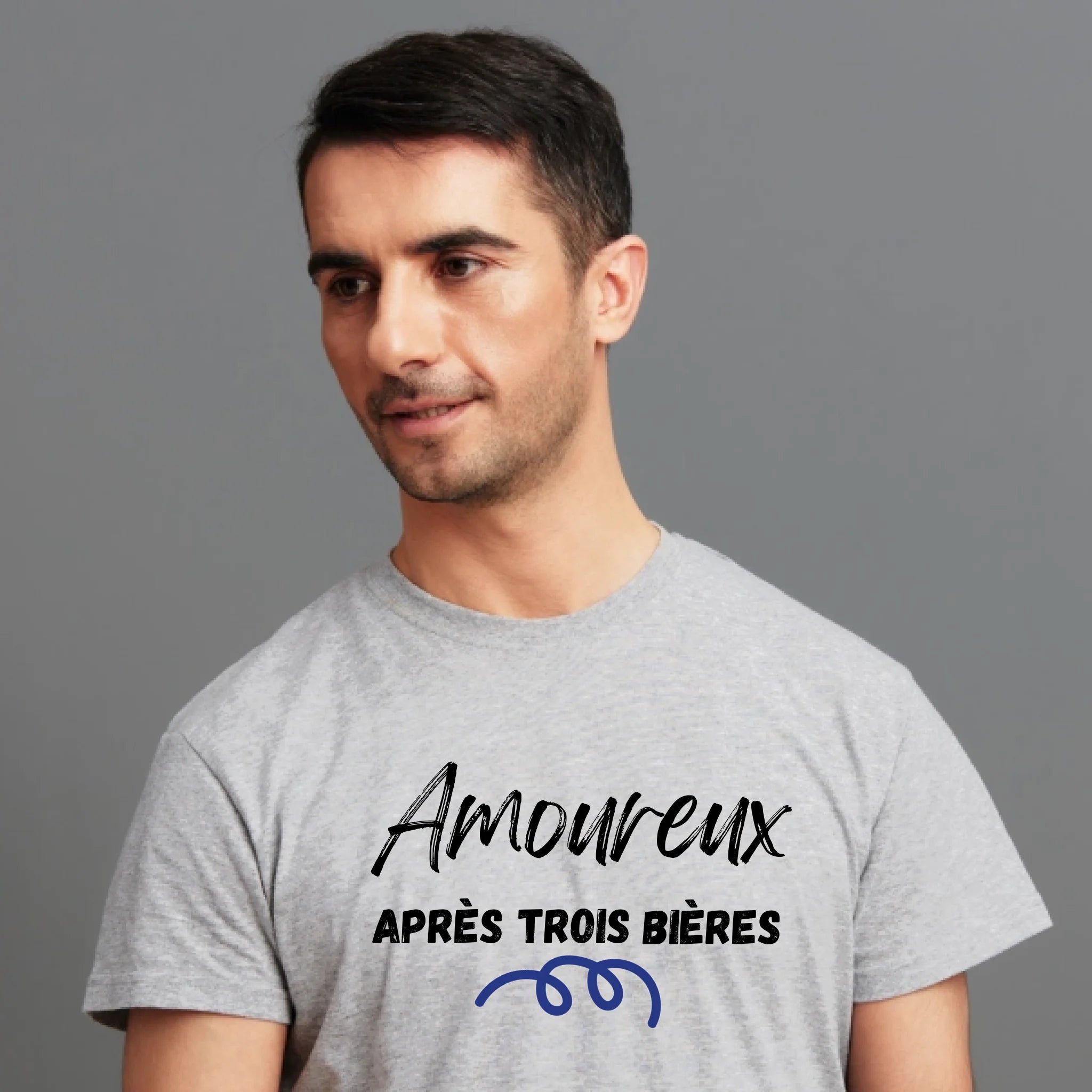 "Amoureux" impression poitrine