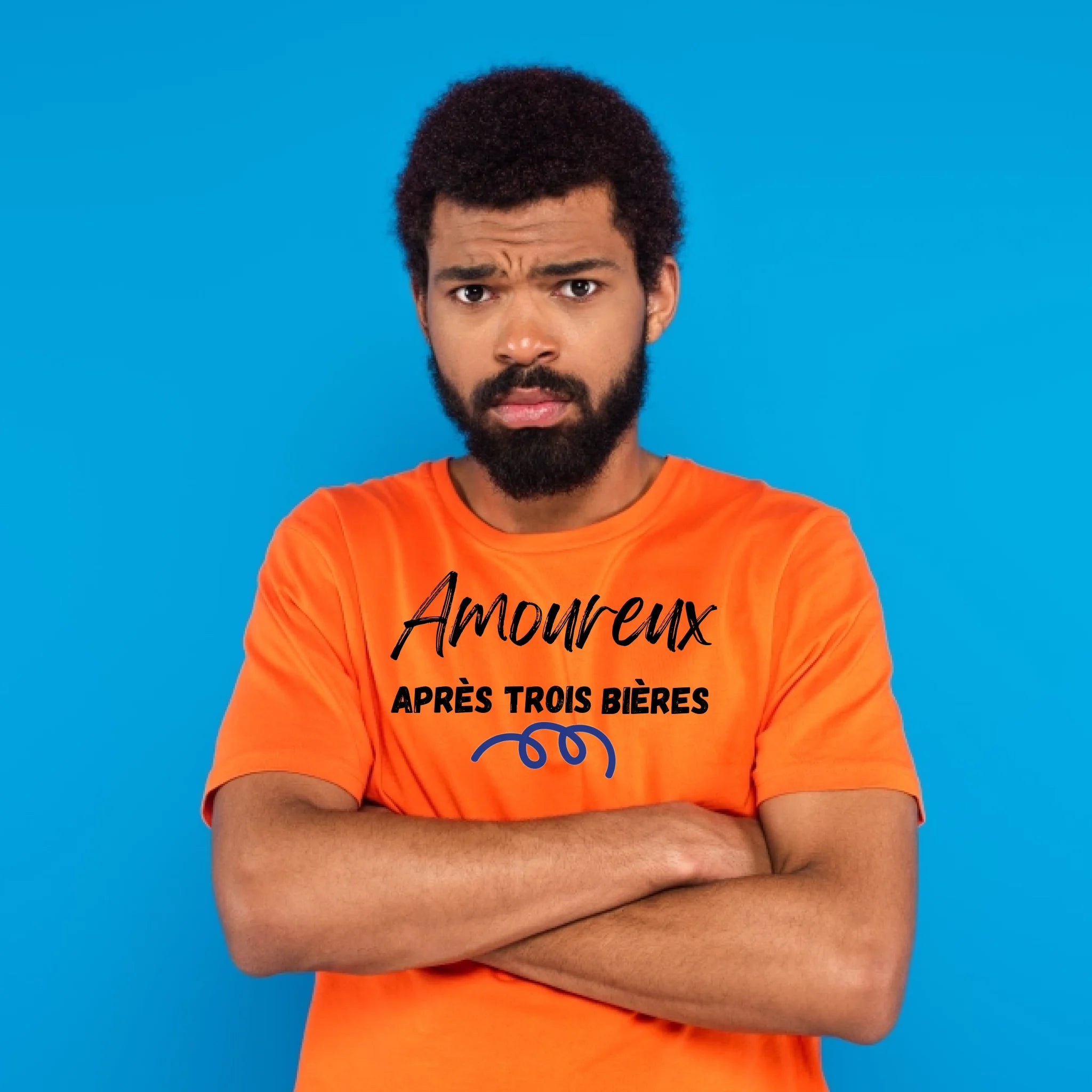 "Amoureux" impression poitrine