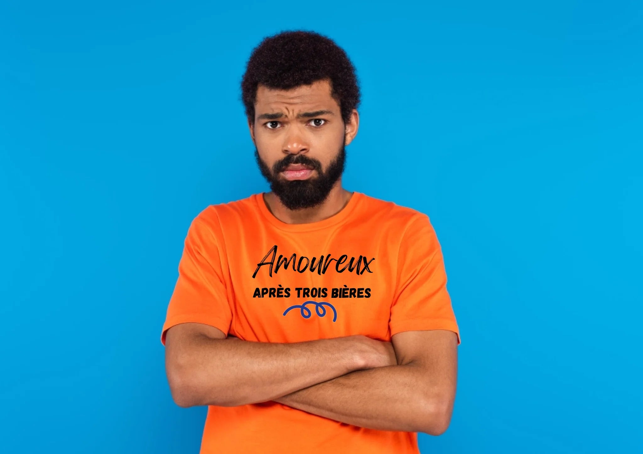 "Amoureux" impression poitrine