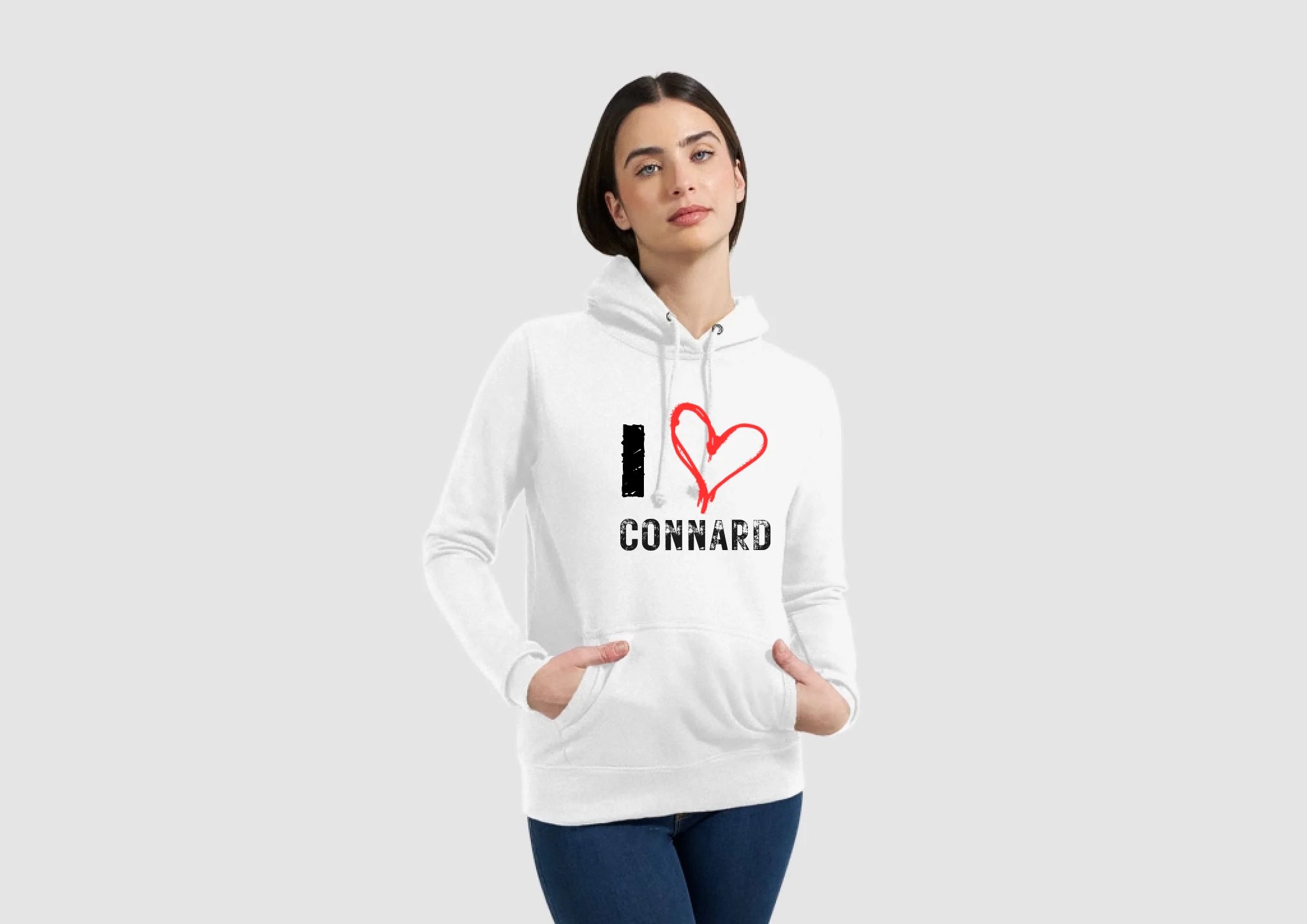 "i love connards" Hoodie