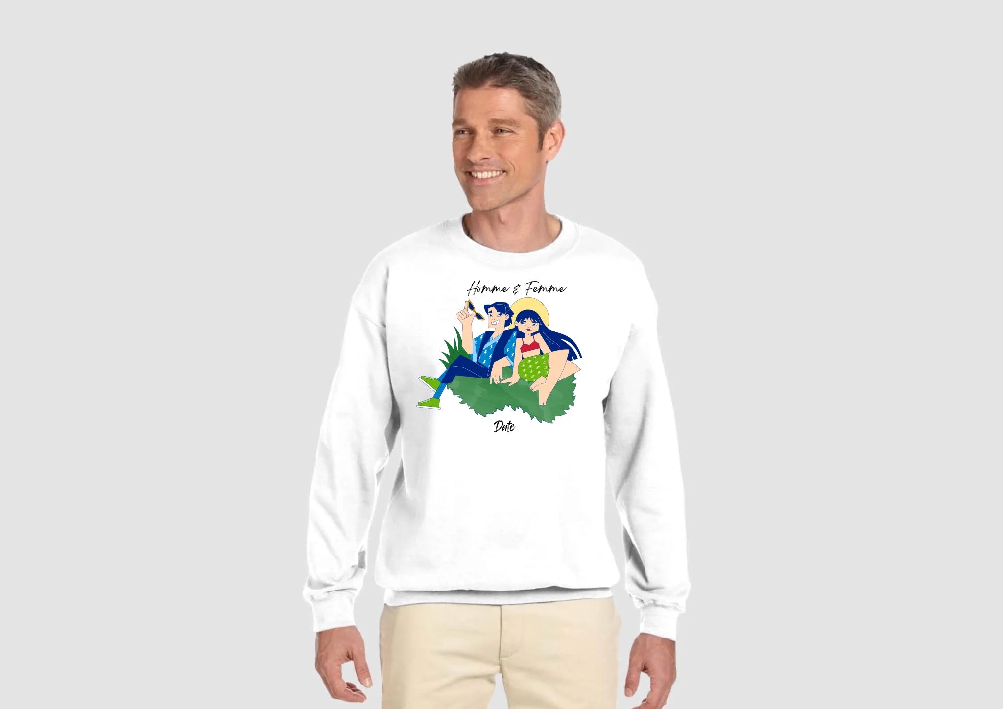 "Couple" sweatshirt