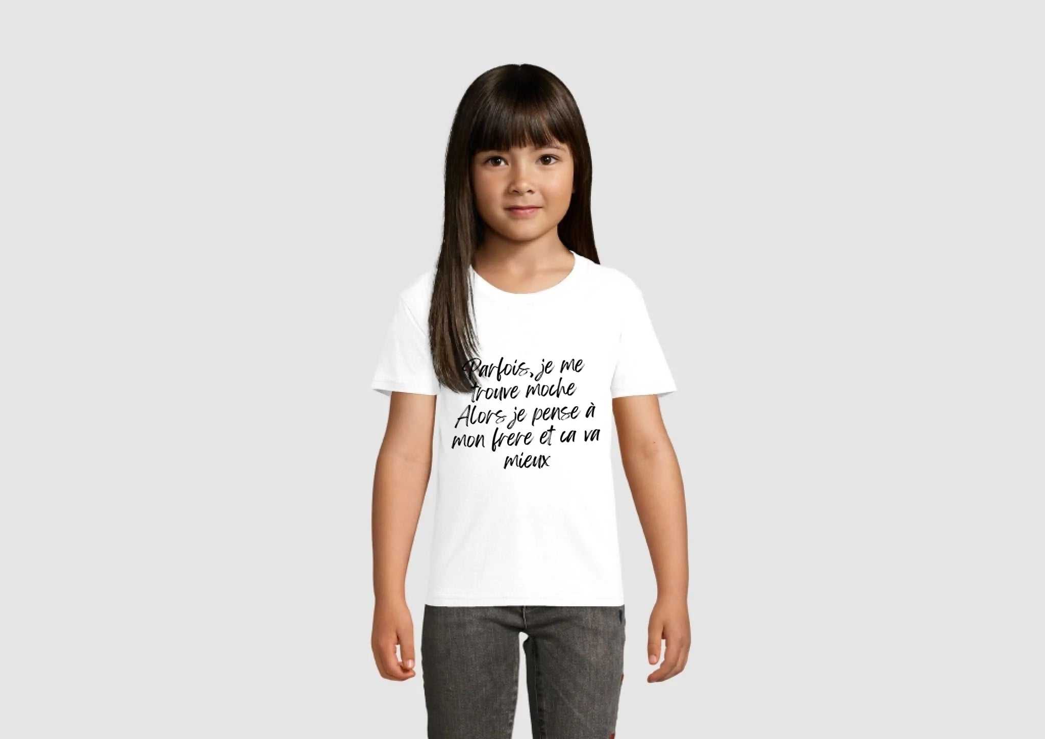"mon frere" T shirt - enfant