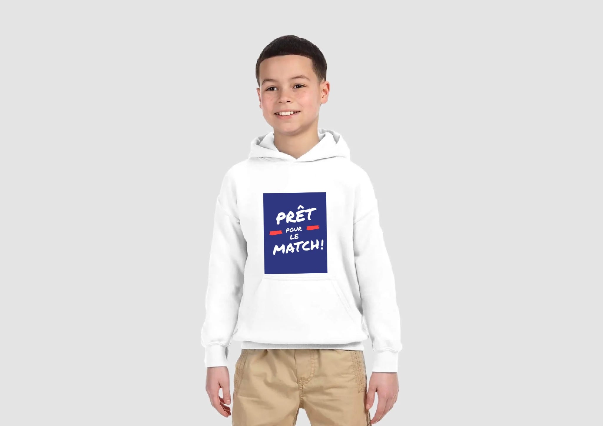 "Match" Hoodie - enfant